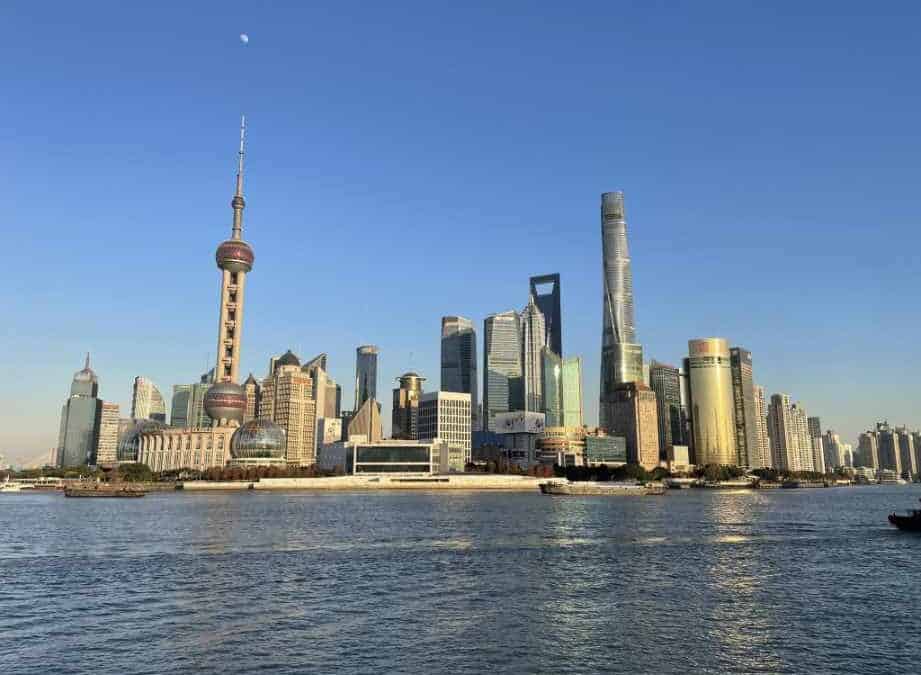 Shanghai im Winter 2025